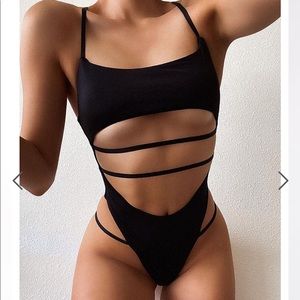 Fashion nova 
All Summer Long Strappy Swimsuit